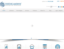 Tablet Screenshot of intelinetsystems.com